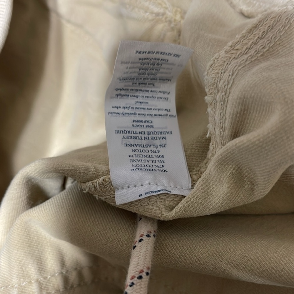 Faherty Tan Drawstring Cargo Medium - image 5